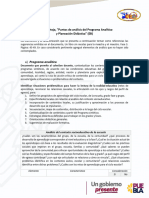 Lista de Cotejo - Puntos de Análisis Del Programa Analítico y Planeación Didáctica - Educación Básica