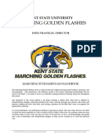 Folleto de Fundamentos de Marcha de Los Kentucky Golden Flashes