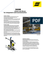 Esab Cab 300M: A Modularised Column and Boom For Integrated Weld Mechanization