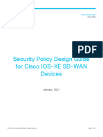 Cisco SD-WAN Security Policy Design Guide