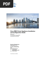 Cisco MSE Virtual Appliance Installation and Configuration Guide, Release 8.0