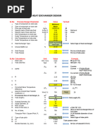 Overall Heat Transfer Coefficient Table | PDF | Heat Transfer | Heat