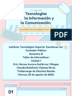 Tecnologías de La Información y Comunicación