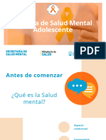 Jornada de Salud Mental Adolescente