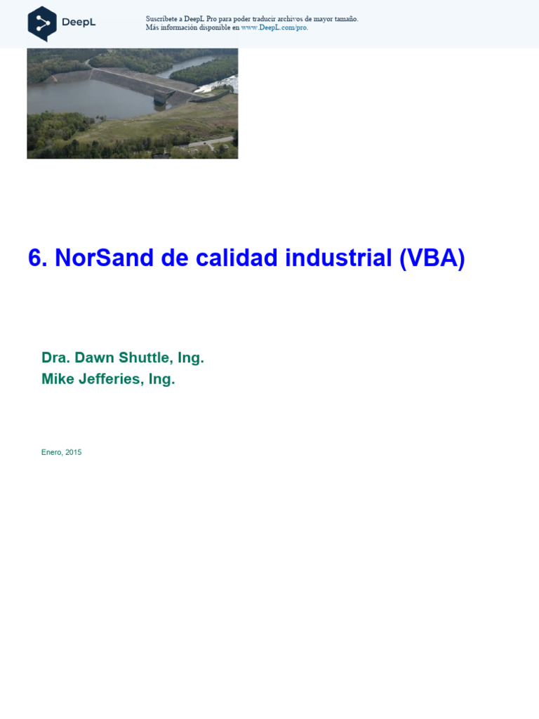 CSSM 6 +NorSand Calibration v4 Es PDF Visual Basic para