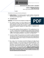 Disposición de Adecuación y Archivo994-2018