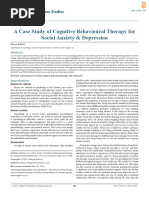 CBT Longitudinal Formulation Guide | PDF | Cognitive Behavioral Therapy ...