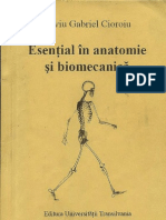 Esențiale în anatomie și biomecanică - Silviu Gabriel Cioroiu text
