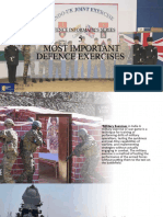 Most Important Defence Exercises