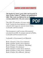 Locks, Safes and Security An International Police Reference. Ebook Version by Marc Weber Tobias