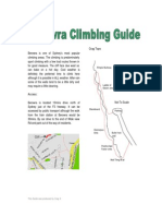 Berowra climbing guide with routes, topos and photos