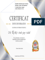 Certificat MR Guy