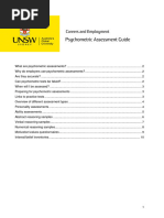 Psychometric Guide