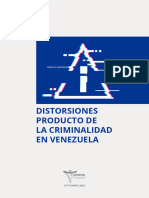 Distorsiones Producto de La Criminalidad en Venezuela