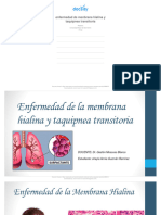 Docsity Enfermedad de Menbrana Hialina y Taquipnea Transitoria