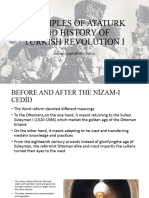 Principles of Ataturk and History of Turkish Revolution I: Zeynep - Saygin@atlas - Edu.tr