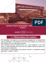Unidad I - Presentación - Estructuras de Madera y Metálicas II