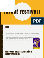 Džezové Festivali