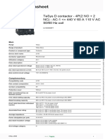 TeSys Deca Contactors - LC1D40008F7