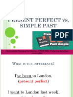 Present Perfect Vs Simple Past