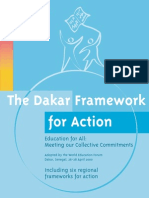 Dakar Education Framework