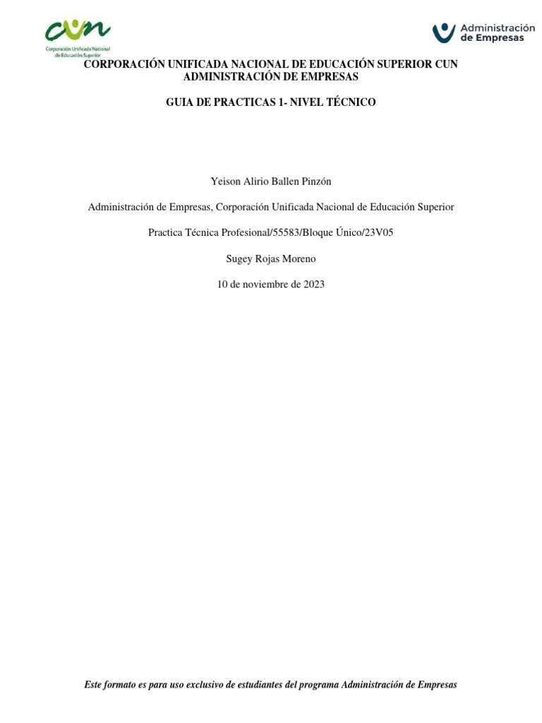Nivel t cnico 1 jackson pdf business calidad comercial 