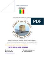 Mountaga Sall Serveur de Web Mailling