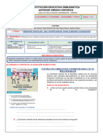 Sesión Única 22. Dpcc. Sec. Del 28 Agost - Al 1 Set. 2023. Ficha