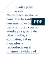 Por El Padre John McCloskey