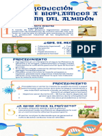 Infografía Listado de Propiedades Químicas Doodle Ilustrativo Naranja y Azul