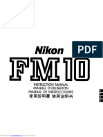 Fm10 FM 10 SLR Camera