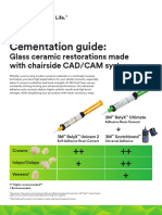 Glass Ceramic Cementation Guide