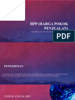 Materi HPP (HARGA POKOK PENJUALAN) Fahmi Idris