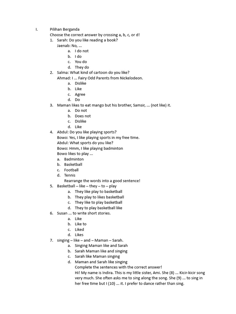 Kelas 3 | PDF