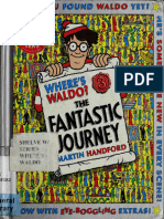 Where's Waldo The Fantastic Journey Mini Hardcover With Free Magnifying Lens - Martin Handford