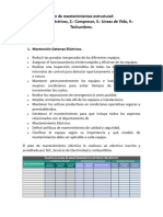 Plan de Mantenimiento Estructural