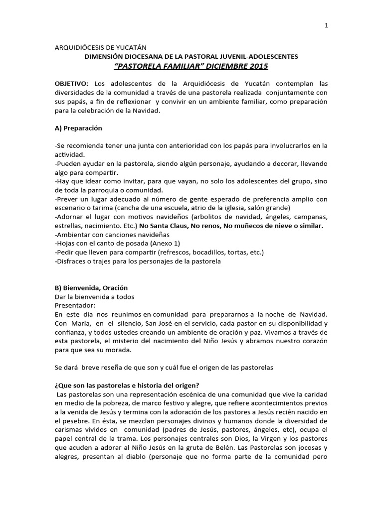 Subsidio diciembre adolescentes 2015 pdf mar a madre de jes s jes s