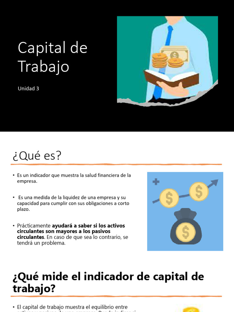 Capital de Trabajo | PDF | Capital de trabajo | Business
