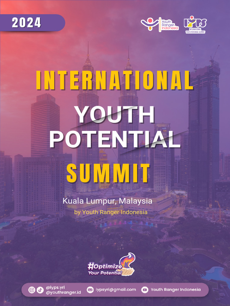 Booklet International Youth Potential Summit | PDF