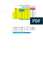 Analisis de Mallas Mineral y Cal