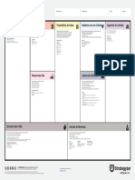 Business Model Canvas Poster French