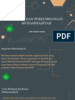 Sejarah Dan Perkembangan Muhammadiyah