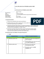 LK 2.3.1. Format Rencana Pelaksanaan Pembelajaran (RPP) : 1. Bentuk Tematik (Untuk SD)