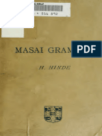THE MAASAI GRAMMAR