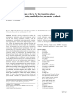 2015 - Flight Control Law Design Criteria For The Transition Phase For A Tiltwing Aircraft Using Multi-Objective Parameter Synthesis