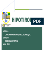 HIPOTIROIDISMO