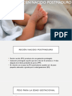 Recién Nacido Postmaduro - Macrosomía Fetal