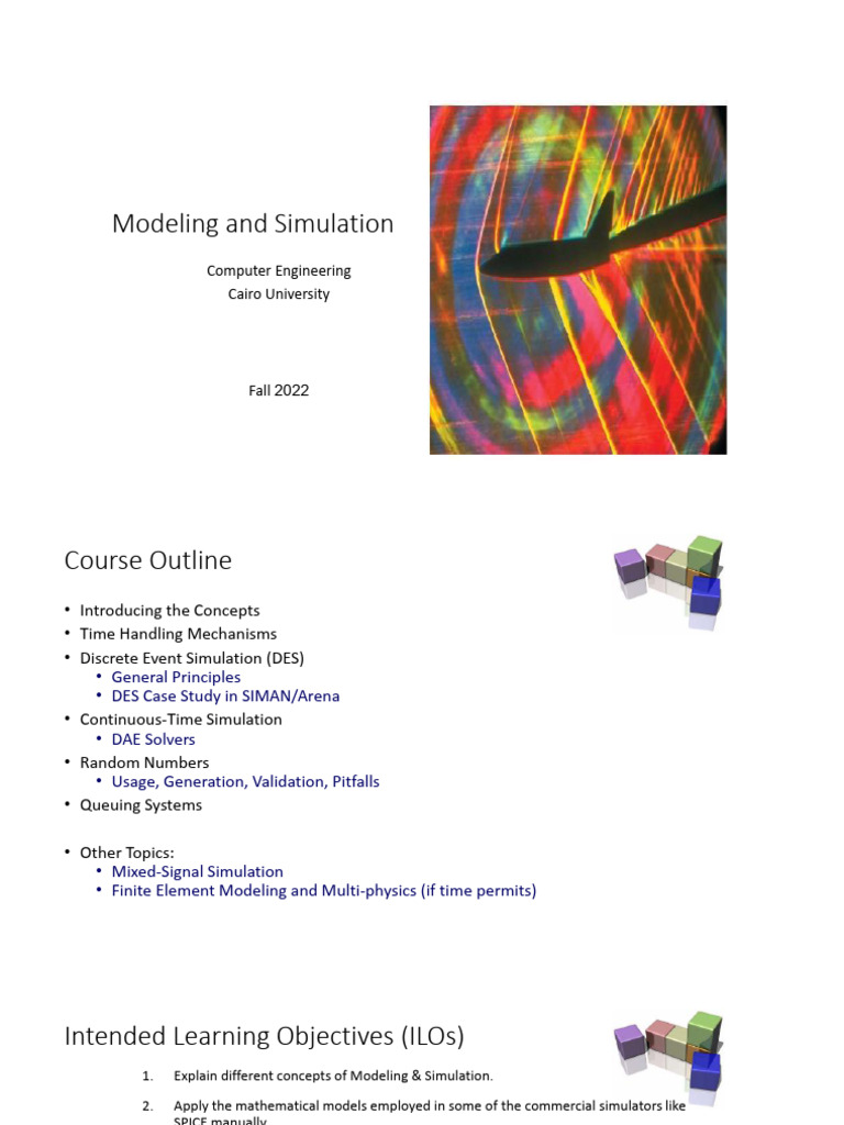 0 - Syllabus | PDF | Simulation | Discrete Time And Continuous Time