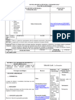 Planificación 2 Lengua y Literatura - Aprobada