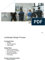 Landscape Design Process: Arch 3131